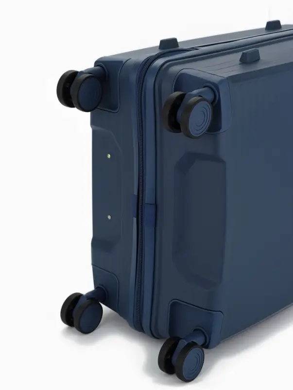 Чемодан на колёсах, 24", кодовый замок, 40&times;24&times;65 см, синий