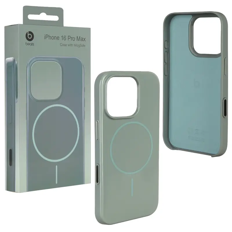 Чехол Beats iPh 16 Pro Max (MagSafe) Riptide Blue