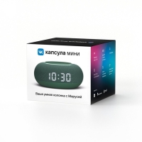 Умная колонка VK Капсула  мини (MRC02SG), голосовой помощник Маруся,5Вт,Wi-Fi, BT4.2,зеленая