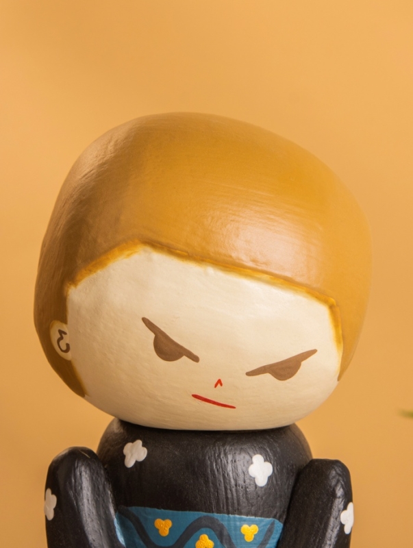 Деревянная кукла кокеши «Юко», 8×9×17 см Деревянная кукла кокеши «Юко», 8×9×17 см