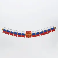 Гирлянда &laquo;Патриотическая с Российской символикой&raquo;, 1.65 м