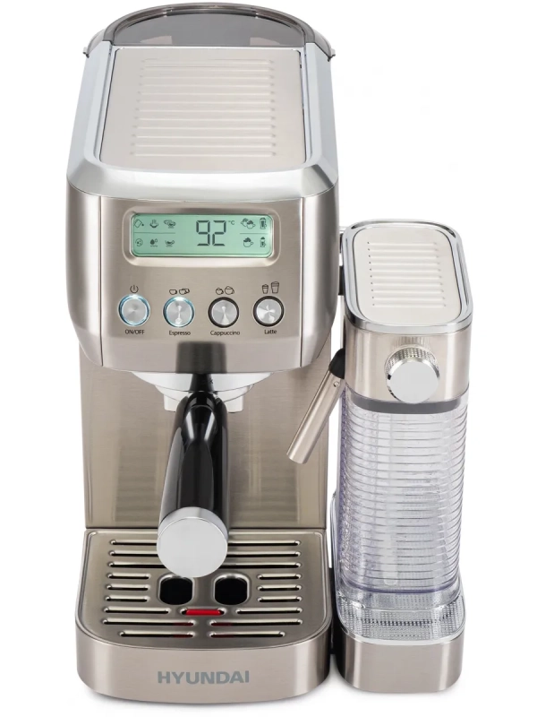 Кофеварка рожковая HEM-9999 серебристый Кофеварка рожковая HEM-9999 серебристый