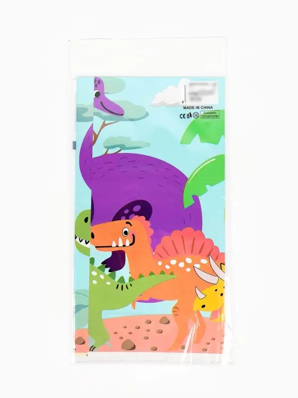 Скатерть одноразовая &laquo;Динозавры&raquo;, 137х183 см