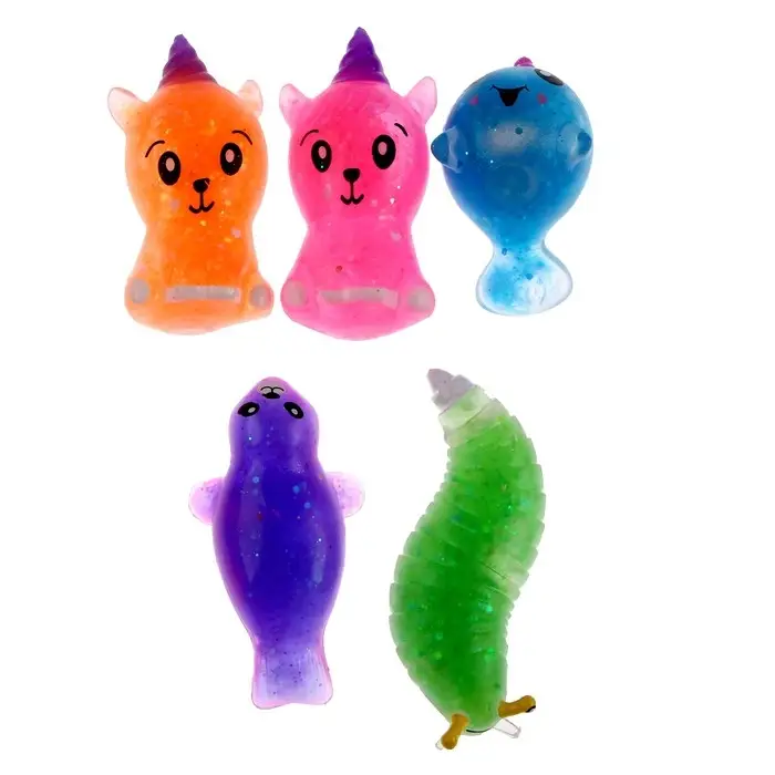 Мялка «Звери» с водой, виды МИКС Мялка «Звери» с водой, виды МИКС