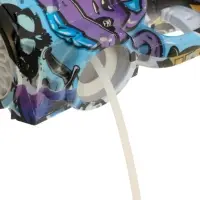 Генератор мыльных пузырей "Граффити", световые эффекты, цвета МИКС Генератор мыльных пузырей "Граффити", световые эффекты, цвета МИКС