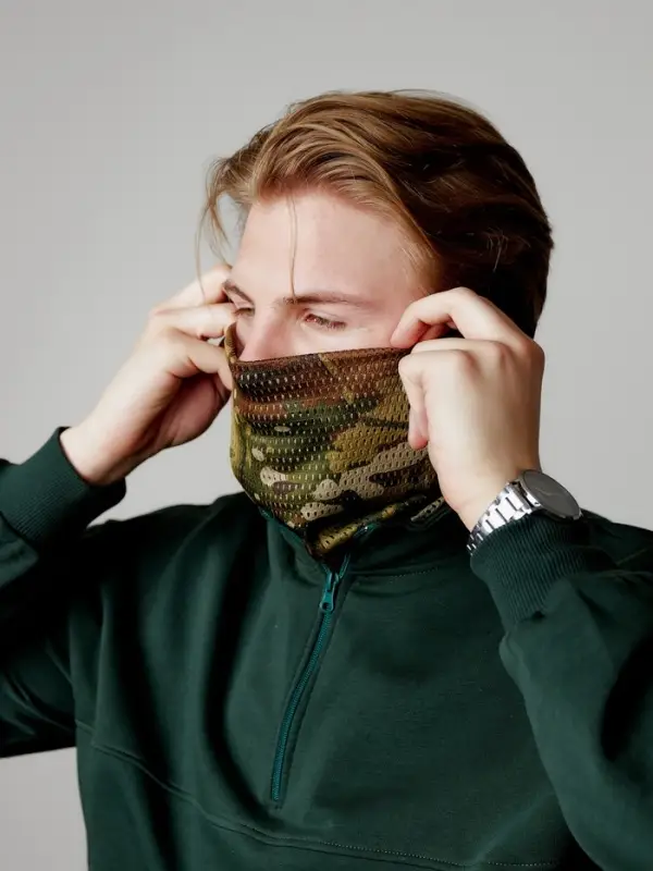 Шарф тактический, маскирующий, мультикам, 160&times;50 см