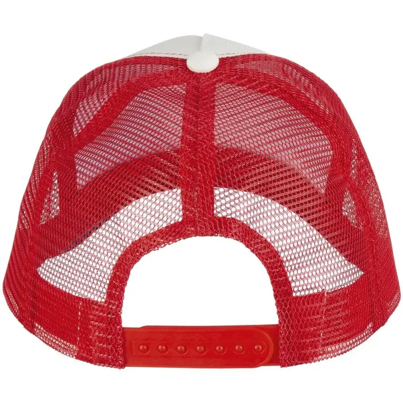 Бейсболка Blink, молочная с красным Бейсболка Blink, молочная с красным