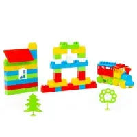 Конструктор &laquo;Строитель средний&raquo;, 95 деталей