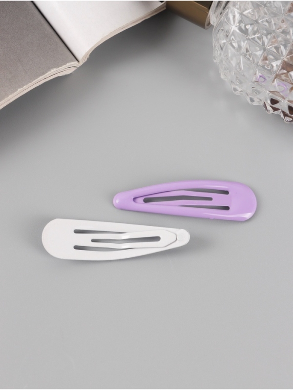 Невидимка для волос Невидимка для волос "Флора" (набор 8 шт) нежность, 5 см, микс