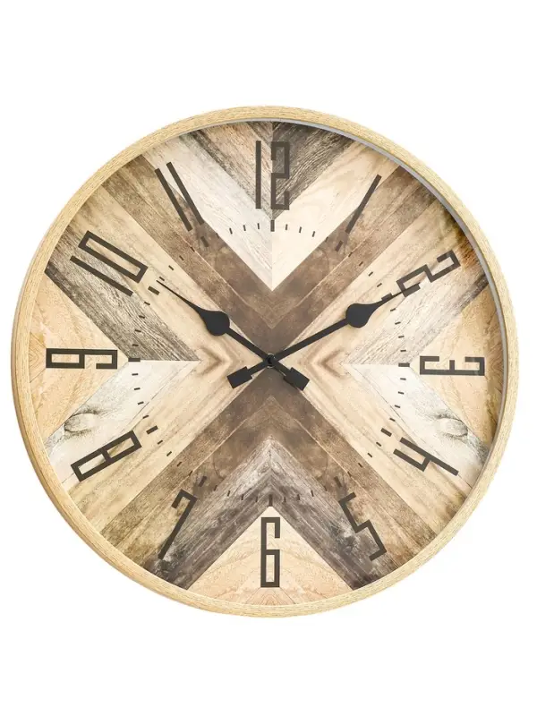 Часы настенные интерьерные &laquo;Крест&raquo;, бесшумные, плавный ход, циферблат d=50 см