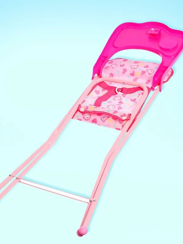 Стульчик для кормления кукол, складной механизм, металлический каркас