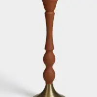 Подсвечник на 1 свечу &laquo;Бисквит&raquo;, 10.5&times;10.5&times;30 см