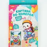 Картина по номерам &laquo;Коала с арбузом&raquo;, 20&times;30 см