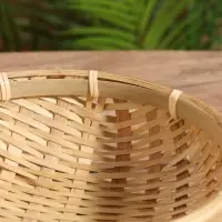 Чаша плетеная, 20 см, бамбук