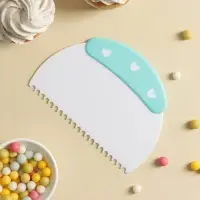 Шпатель кондитерский Доляна «Небесное парфе», 15×10 cм