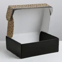Коробка подарочная складная, упаковка, &laquo;Мир в твоих руках&raquo;, 27&times;9&times;21 см