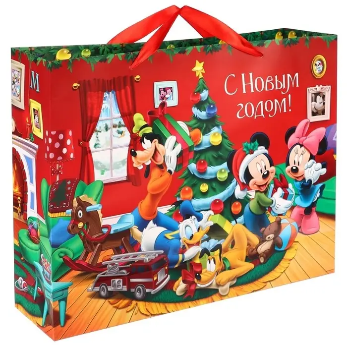 Пакет ламинат горизонтальный &laquo;С Новым годом!&raquo;, 40&times;31&times;11.5 см