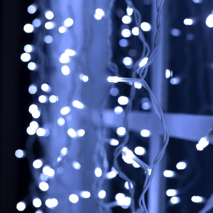 Гирлянда «Занавес» 2 × 1.5 м, IP44, УМС, белая нить, 360 LED, свечение белое, 220 В Гирлянда «Занавес» 2 × 1.5 м, IP44, УМС, белая нить, 360 LED, свечение белое, 220 В