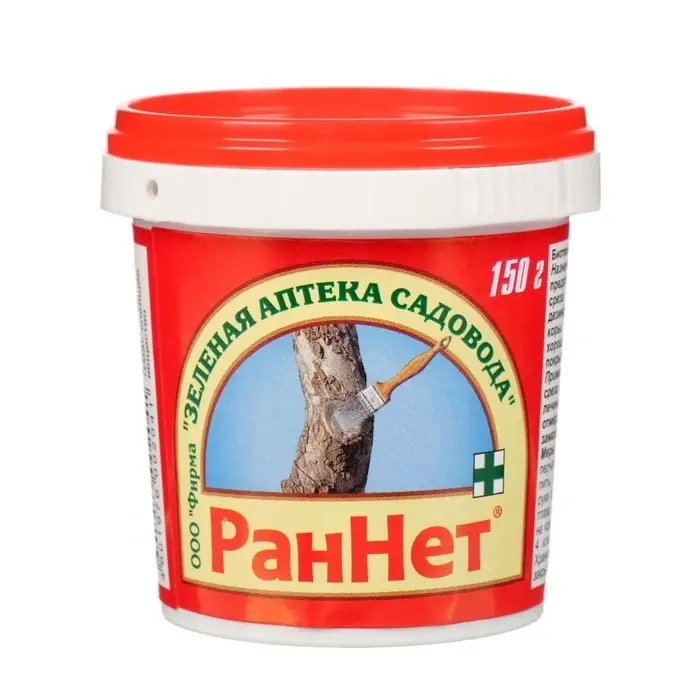 Паста для заживления повреждений садовых деревьев РанНет 150 г