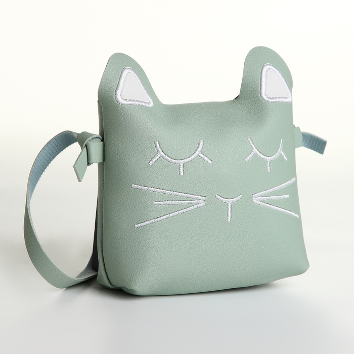 Сумка детская для девочки на магните, цвет зелёный Сумка детская для девочки на магните, цвет зелёный