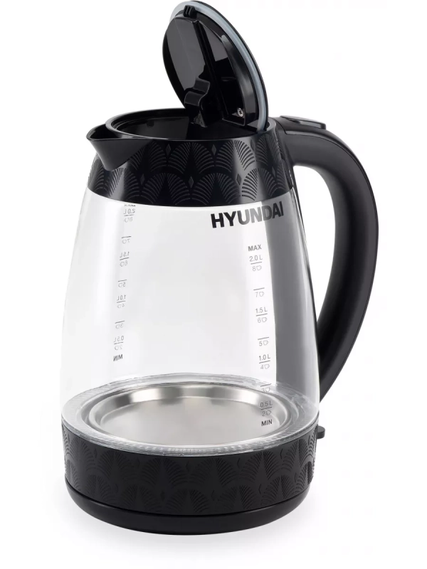 Чайник HYK-G4505 2л. 2200Вт черный