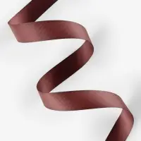 Лента репсовая, 25 мм, 23 &plusmn; 1 м, цвет шоколадный №31