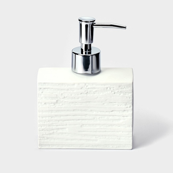 Набор для ванной Набор для ванной "Камень" 3 предмета (дозатор для мыла, стакан, мыльница)