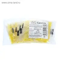 Бисер Чехия "GAMMA" круглый "1"  10/0   5гр  (А021 желтый) Бисер Чехия "GAMMA" круглый "1"  10/0   5гр  (А021 желтый)