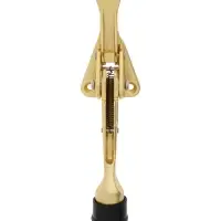 Фиксатор дверной LOCKLAND “козья ножка”, с автоподъемом, цвет золото Фиксатор дверной LOCKLAND “козья ножка”, с автоподъемом, цвет золото