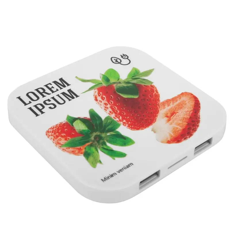 Беспроводное зарядное устройство Interra Plus, белое Беспроводное зарядное устройство Interra Plus, белое