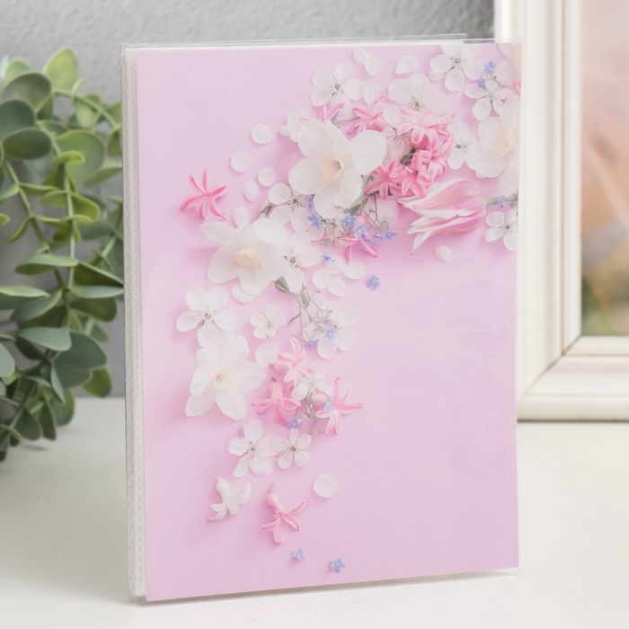 Фотоальбом на 36 фото Фотоальбом на 36 фото "Цветы" 10х15 см