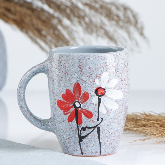 Кружка Кружка "Праздничная" 0,4л / 11,5х9,5см, дуэт