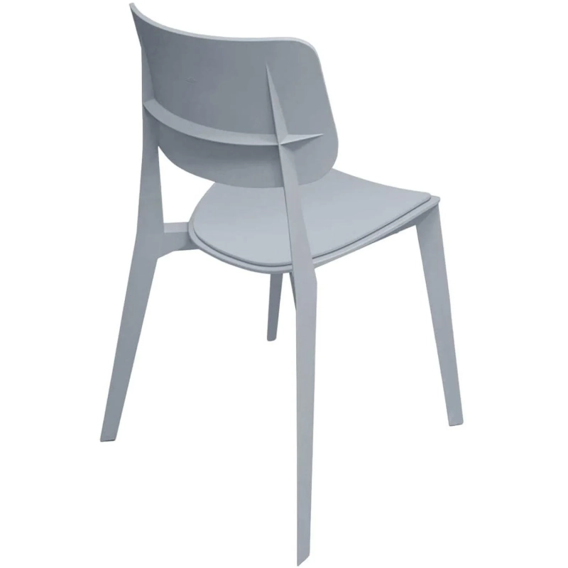 Стул для столовых SHT-S110-P серый/серый   219565