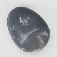 Расчёска массажная, 9&times;7 см, серая