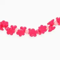 Набор детских украшений &laquo;Выбражулька. Цветы сирени&raquo;, 2 предмета: бусы, браслет d=6 см, розовый