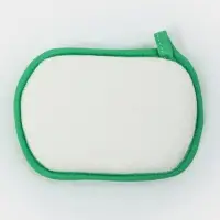 Мочалка детская для купания Доляна &laquo;Лягушонок&raquo;, 12&times;8 см, зелёная