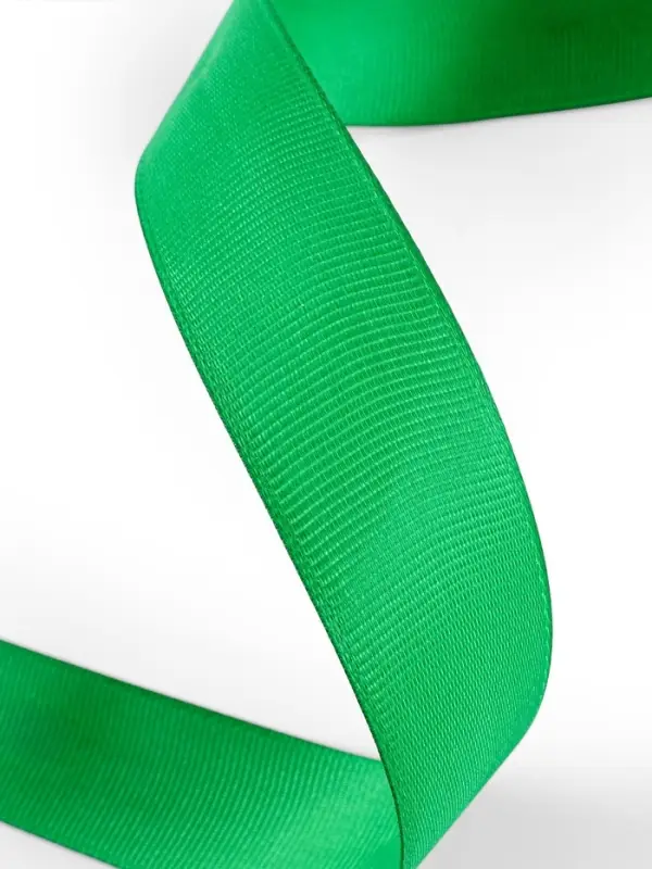 Лента репсовая, 25 мм, 23&plusmn;1 м, зелёная №19