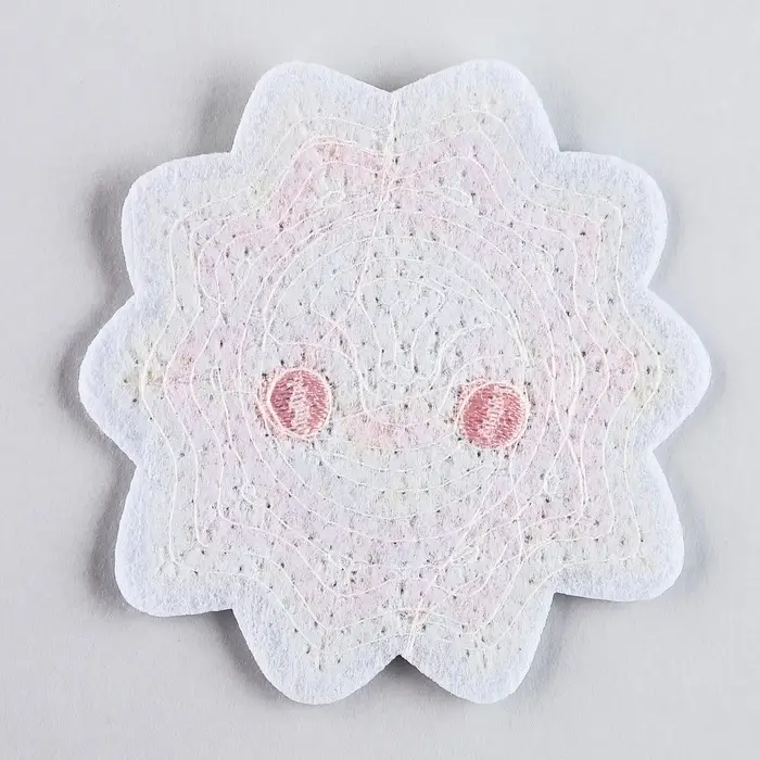 Термонаклейка на одежду «Солнце», 3 х 3,1 см Термонаклейка на одежду «Солнце», 3 х 3,1 см