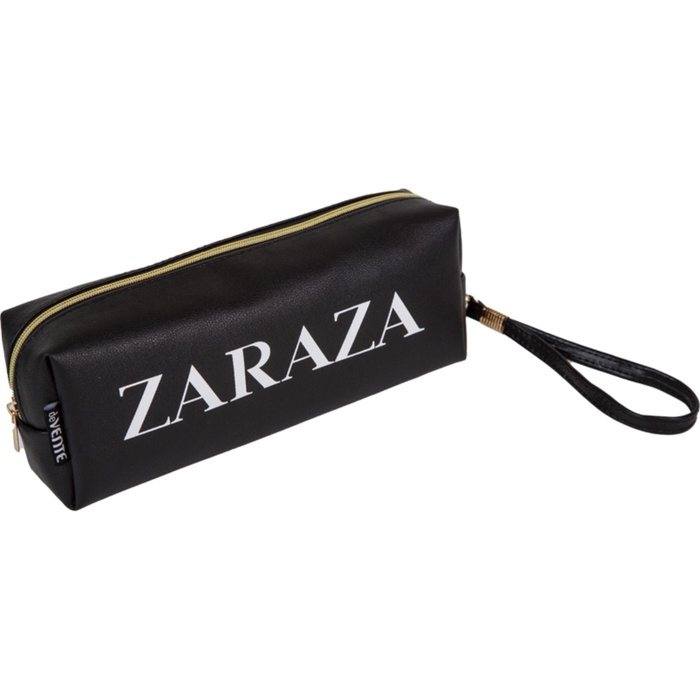 Пенал мягкий, 1 отделение, 80х215х50 мм, deVENTE Пенал мягкий, 1 отделение, 80х215х50 мм, deVENTE " ZARAZA", объемный, искусственная кожа