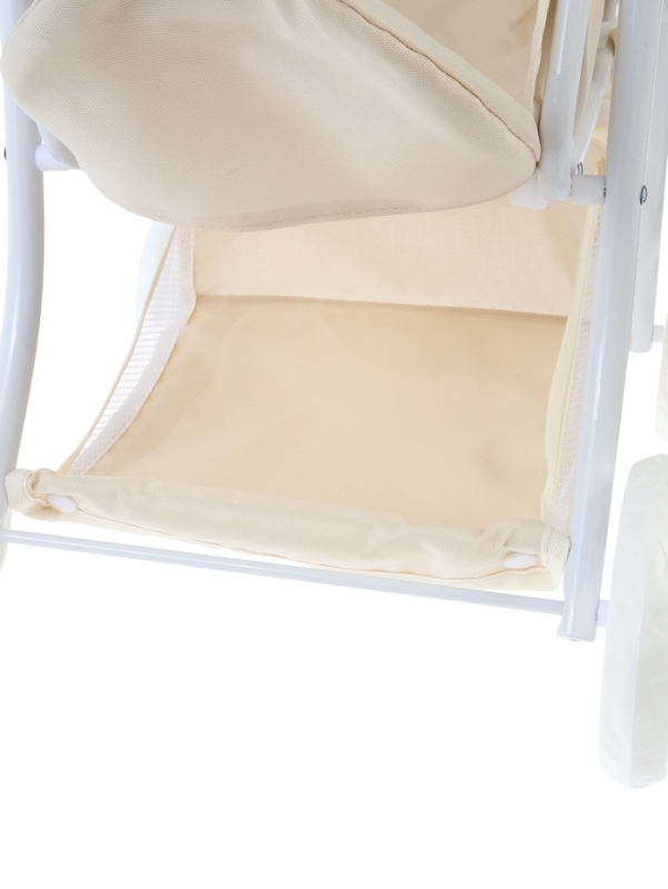 Коляска для кукол универсальная, с переноской, с корзиной, металлический каркас Коляска для кукол универсальная, с переноской, с корзиной, металлический каркас