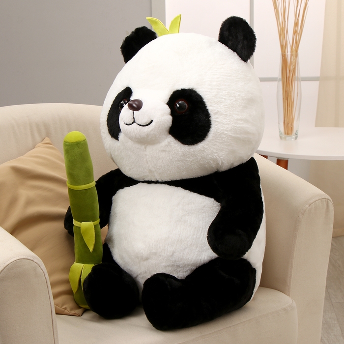 Мягкая игрушка «Панда», с бамбуком, 60 см
