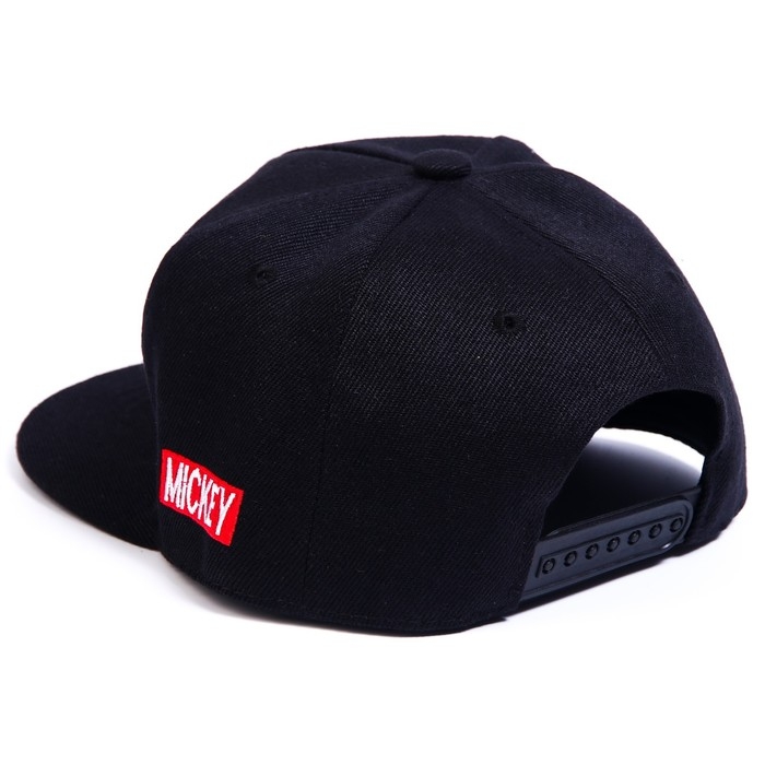 Кепка детская, черная, размер 52-56, «Микки Маус» Кепка детская, черная, размер 52-56, «Микки Маус»