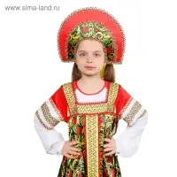 Русский народный костюм «Рябинушка» для девочки, р. 38, рост 146 см