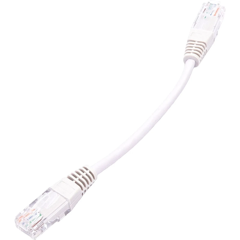 Патч-корд TWT TWT-45-45-0.15-GY UTP кат.5e, 0.15 м, серый