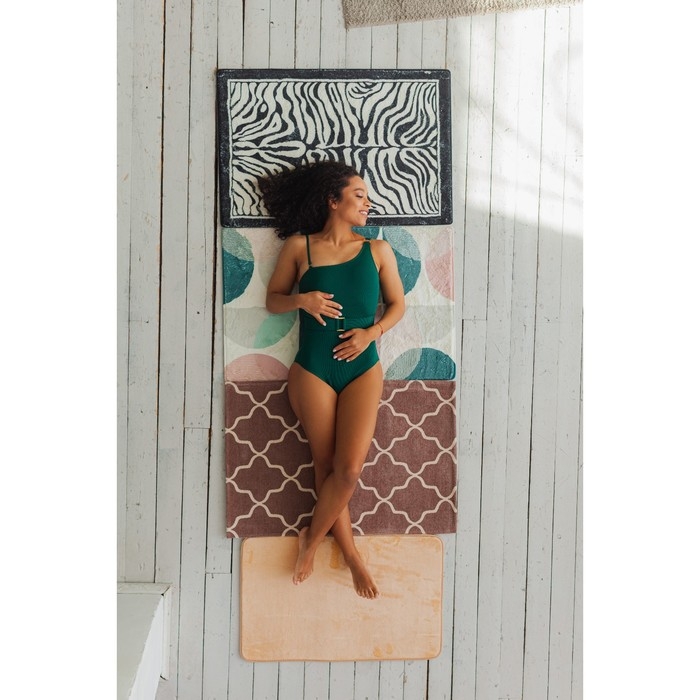 Коврик для ванной с эффектом памяти SAVANNA Memory foam, 50×80 см, цвет бежевый Коврик для ванной с эффектом памяти SAVANNA Memory foam, 50×80 см, цвет бежевый