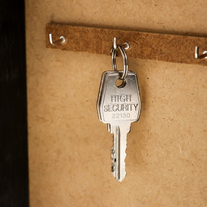 Ключница Ключница "Бабочки" 17х22 см,венге