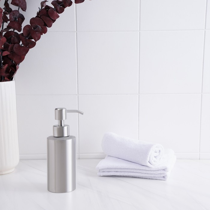 Дозатор для мыла Штольц Stölz, нержавеющая сталь, 250 мл Дозатор для мыла Штольц Stölz, нержавеющая сталь, 250 мл
