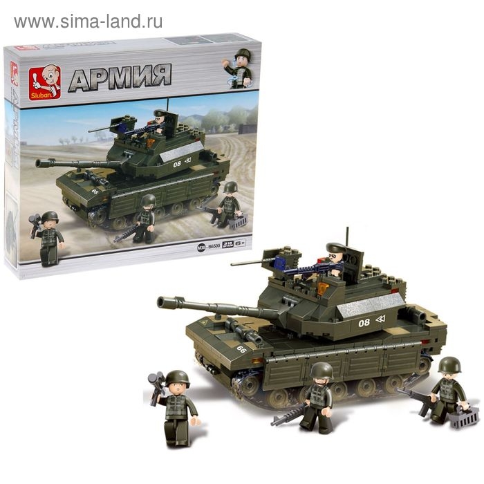 Конструктор &laquo;Штурмовой танк&raquo;, 312 деталей