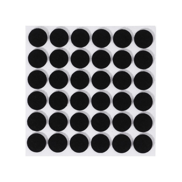 Защитные наклейки AVANT-gard для мебели черные, 125 штук