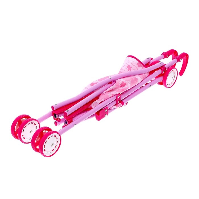 Коляска для кукол, трость, металлический каркас Коляска для кукол, трость, металлический каркас